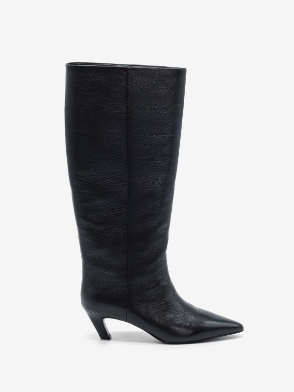 A.S.H. Stivale tubolare tc 50 pelle Nero