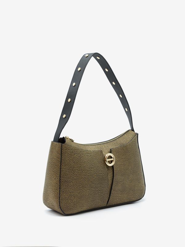 BORBONESE Borsa hobo graffiti classico 