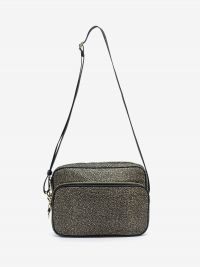 BORBONESE Camera case a tracolla tessuto classico 