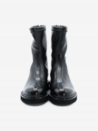 GUGLIELMO ROTTA Beatles pelle elasticizzata Nero