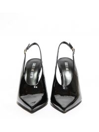 GUGLIELMO ROTTA Slingback tc 90 vernice Nero