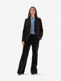 P.A.R.O.S.H. Pantalone velluto palazzo Marrone