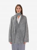 FORTE FORTE Maglione over mohair Celeste