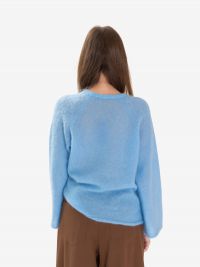 FORTE FORTE Maglione over mohair Celeste