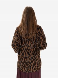 FORTE FORTE Giacca corta alpaca Maculato