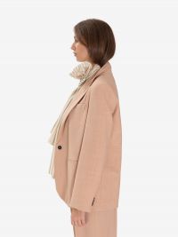 FORTE FORTE Blazer misto lana con cintura Rosa