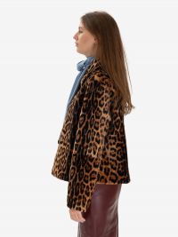 P.A.R.O.S.H. Giacca montone maculata corta 