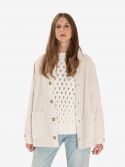 FEDERICA TOSI Blazer oversize doppiopetto frescolana Prugna