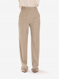 MAX MARA STUDIO Pantalone palazzo frescolana Beige