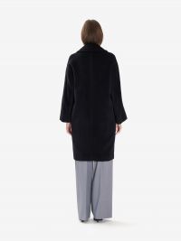MAX MARA STUDIO Cappotto corto doppiopetto Nero