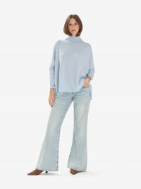 VANISE' Lupetto con taschino Celeste