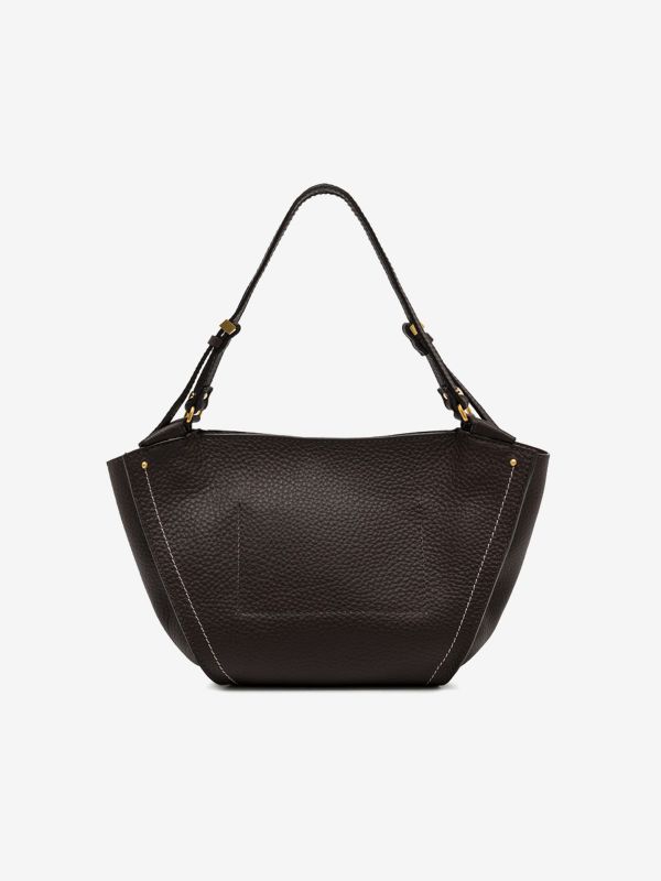 GIANNI CHIARINI Bloom media pelle Testa di moro