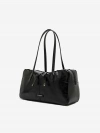 GIANNI CHIARINI Aryna: bauletto pelle lucida Nero