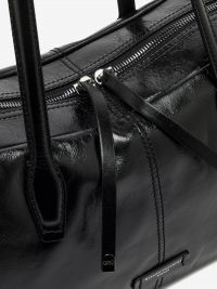 GIANNI CHIARINI Aryna: bauletto pelle lucida Nero