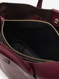 GIANNI CHIARINI Aretha: borsa due manici pelle Prugna