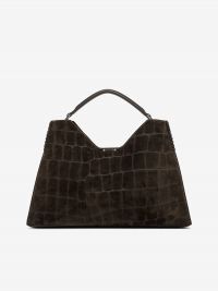 GIANNI CHIARINI Aurora : borsa grande un manico camoscio cocco Marrone