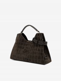 GIANNI CHIARINI Aurora : borsa grande un manico camoscio cocco Marrone