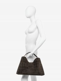 GIANNI CHIARINI Aurora : borsa grande un manico camoscio cocco Marrone