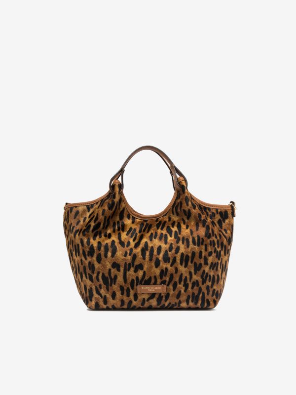 GIANNI CHIARINI Dua media maculata cavallino Cuoio