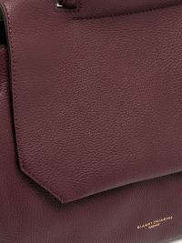 GIANNI CHIARINI Ottavia : borsa grande un manico con patta Prugna