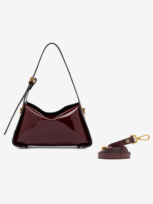 GIANNI CHIARINI Penelope piccola vernice Bordeaux