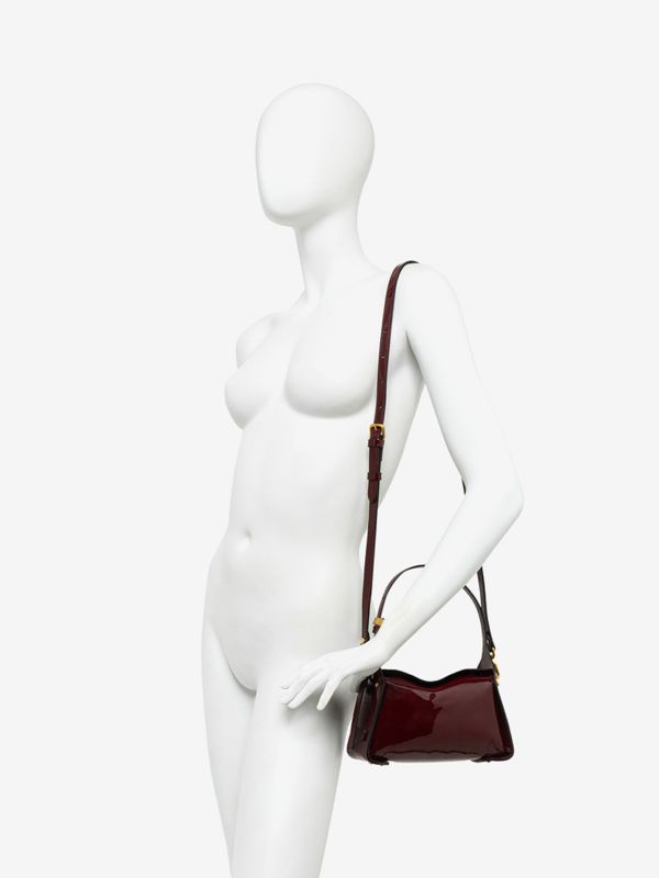 GIANNI CHIARINI Penelope piccola vernice Bordeaux
