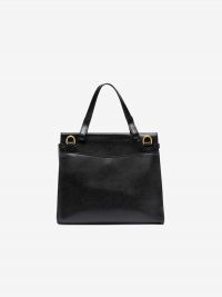 GIANNI CHIARINI Tilda : borsa un manico pelle media con fibbia Nero