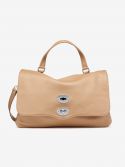 ZANELLATO Postina small con doppia tracolla Cappuccino