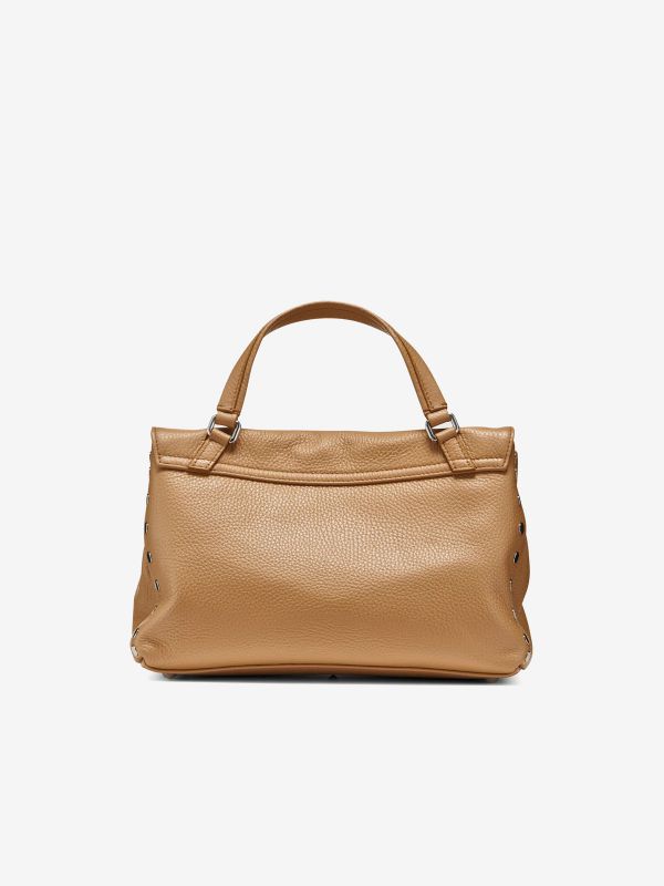 ZANELLATO Postina small con doppia tracolla Cappuccino