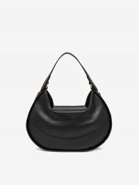 GIANNI CHIARINI Edith: borsa a spalla mezza luna Nero