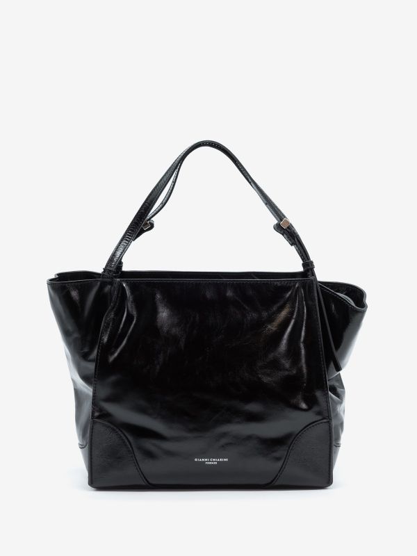 GIANNI CHIARINI Merida: borsa grande due manici Nero