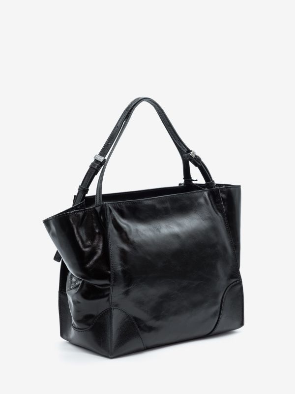 GIANNI CHIARINI Merida: borsa grande due manici Nero