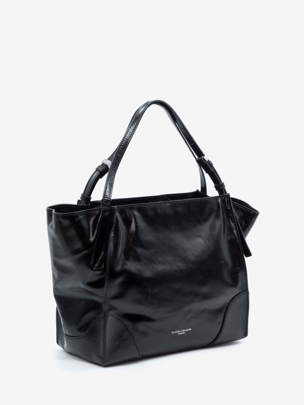 GIANNI CHIARINI Merida: borsa grande due manici Nero