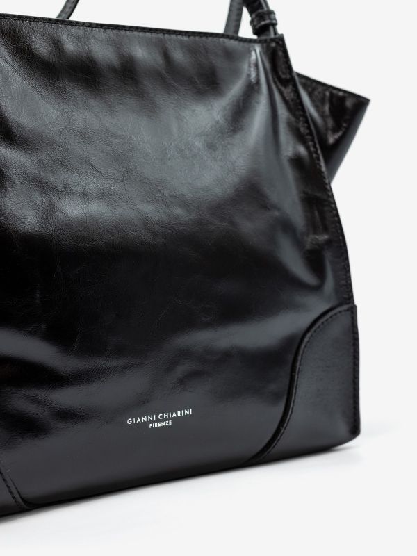 GIANNI CHIARINI Merida: borsa grande due manici Nero