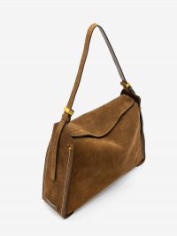 GIANNI CHIARINI Penelope grande camoscio Marrone