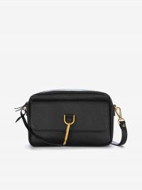 GIANNI CHIARINI Marisol : borsa tracolla pelle con moschettone Nero