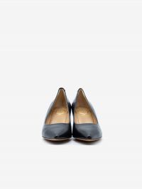 FRANCO RUSSO Decollete tc 5 cm pelle Nero