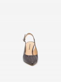 HALMANERA Slingback tc 5 cm pelle Marrone