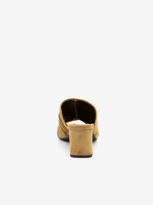 A.S.H. Mules tc 5 cm camoscio Cuoio