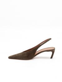 ALDO CASTAGNA Slingback tacco 5 cm camoscio Testa di moro