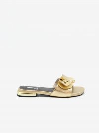 JEANNOT Ciabattina laminato + bulles oro