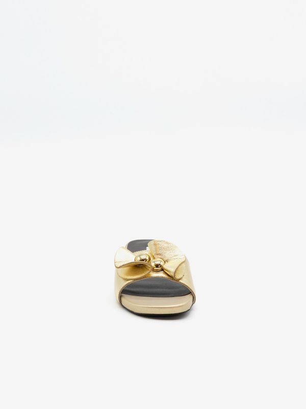 JEANNOT Ciabattina laminato + bulles oro