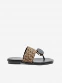 NOA HARMON Sandalo tc 5 cm con accessiorio Marrone