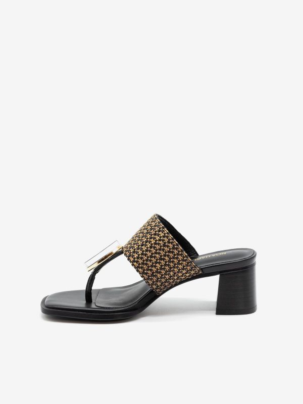 NOA HARMON Sandalo tc 5 cm con accessiorio Marrone