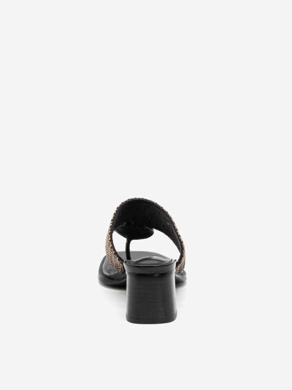 NOA HARMON Sandalo tc 5 cm con accessiorio Marrone
