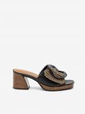 NOA HARMON Ciabattina con fascia Beige