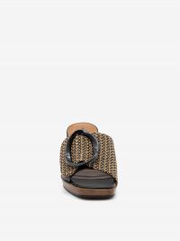 NOA HARMON Mules con platesu con fibbia tc 5 cm Marrone