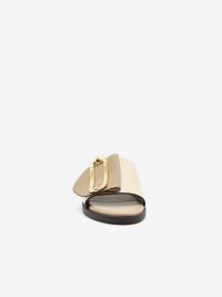 NOA HARMON Ciabattina con fascia Beige