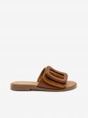 NOA HARMON Ciabattina con fascia Nero