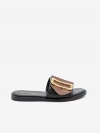 NOA HARMON Ciabattina con fascia Nero